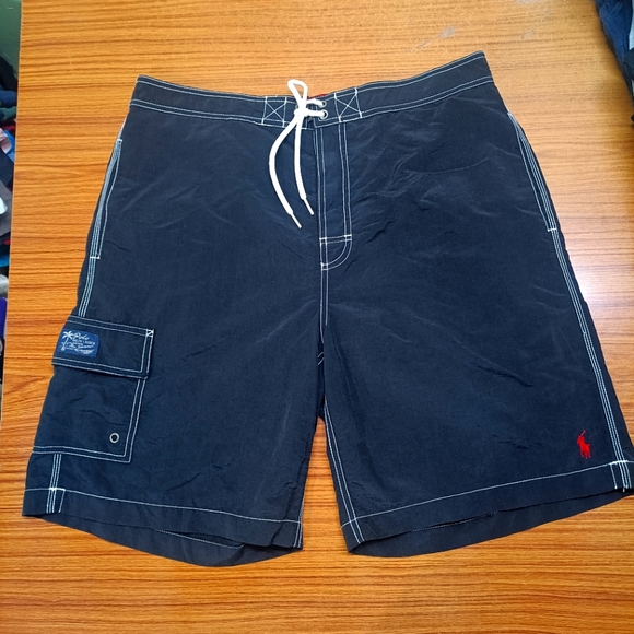 Polo Ralph Lauren Mens black shorts 🩳 size M - Picture 5 of 16